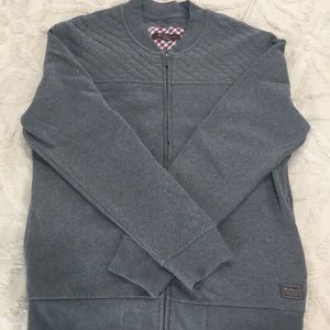 Ben Sherman zip-up sweater- L